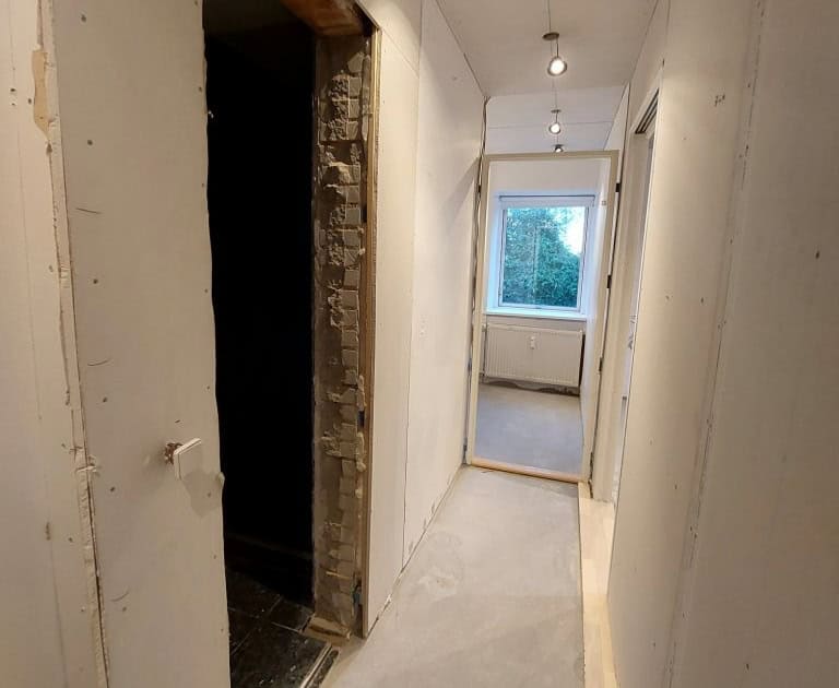 Renovering af vægge